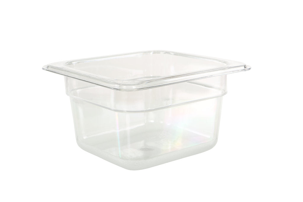 PC FOOD PAN 1/6 SIZE 4" DEPTH