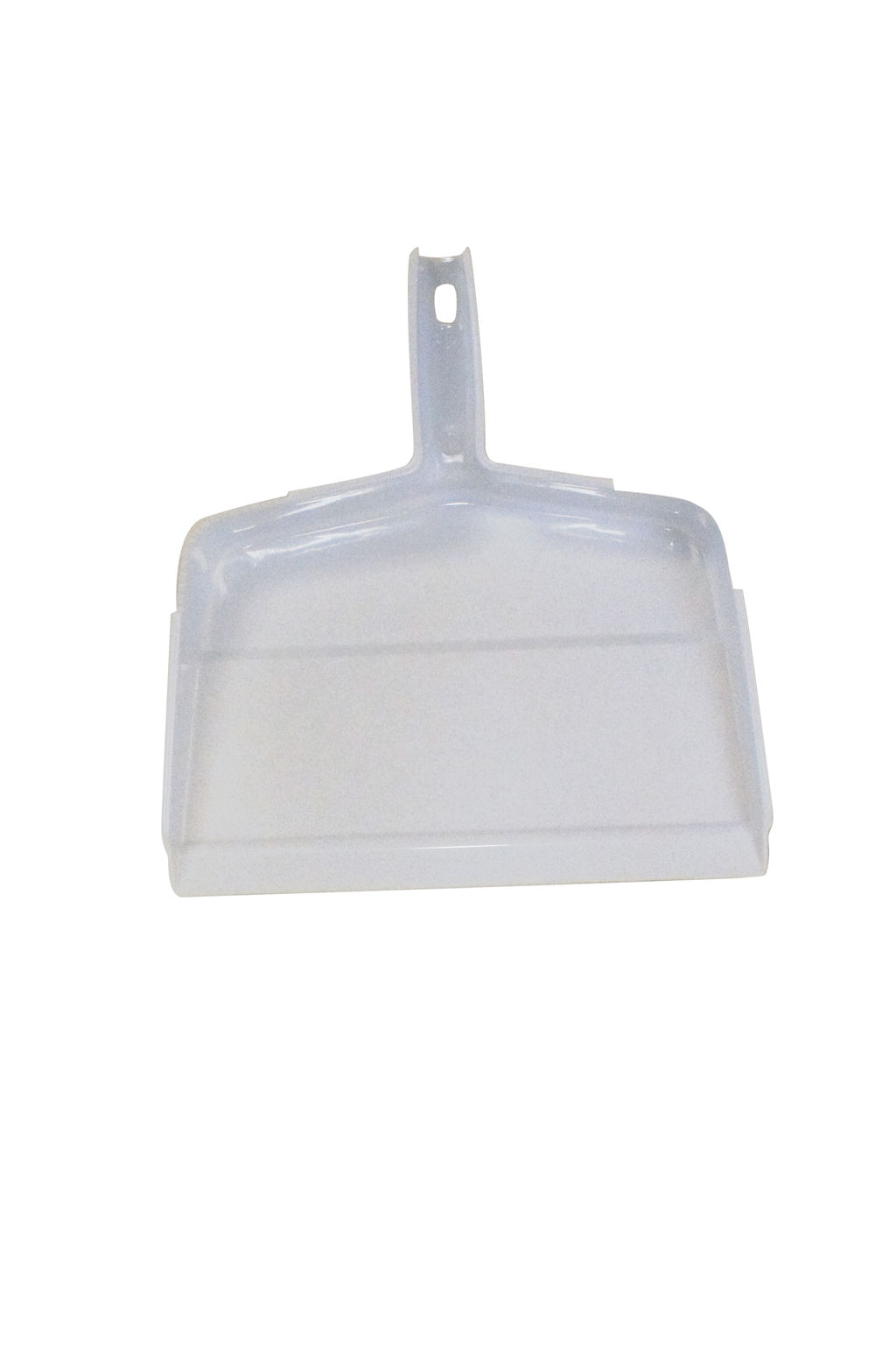 12" Plastic Clip-On Dust Pan White