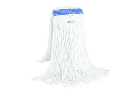 Syn-Pro® Synthetic Wet mop Narrow Band 12oz Cut End White