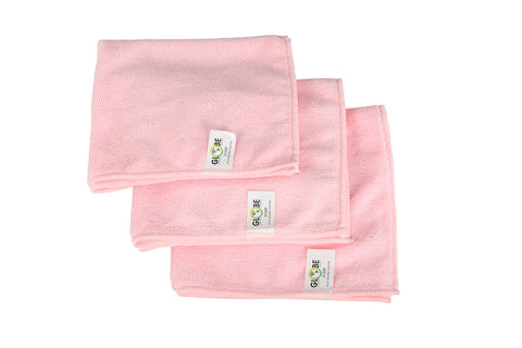 16"x16" Microfiber Cloth 240GSM Pink