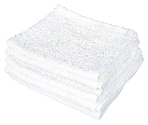 16"x16" Terry Cloth - 28oz (10lb Box of 60 Cloths)
