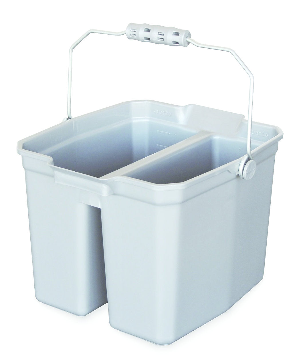 15 Qt Double Bucket Grey