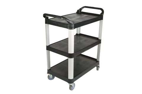 Utility Cart Small - Black 33"L x 17"W x 37H