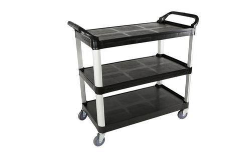 Utlity Cart Large- Black 40"L x 19.75"W x 37H
