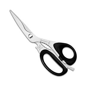 Kitchen Shears Stainless Steel Black NSF