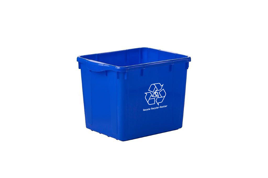 16 Gallon Curbside Recycling Bin
