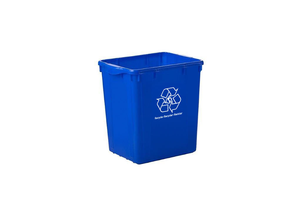22 Gallon Curbside Recycling Bin