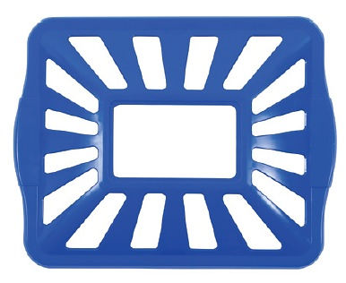 Vented Curbside Recycling Bin Lid